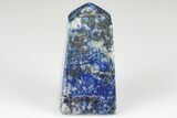 Polished Lapis Lazuli Obelisk - Pakistan #187810-1